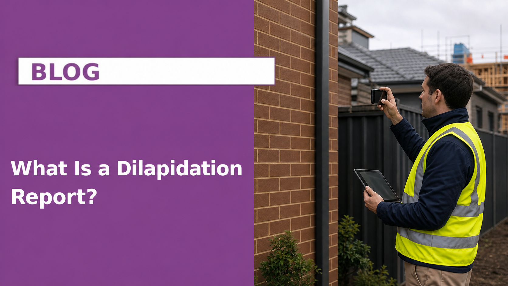 Blog cover: What Is a Dilapidation Report?