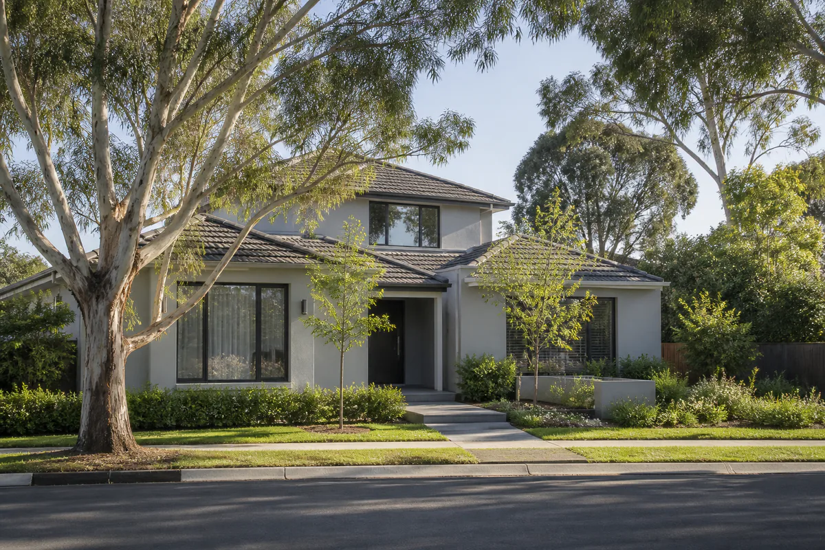 Leafy residential home in Melbourne eastern suburbs